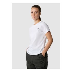 The North Face NF0A87NHFN41 W S/S Simple Dome Slim TEE Beyaz Kadın T-Shirt