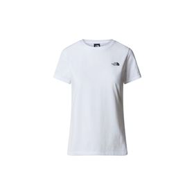 The North Face NF0A87NHFN41 W S/S Simple Dome Slim TEE Beyaz Kadın T-Shirt