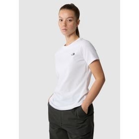 The North Face NF0A87NHFN41 W S/S Simple Dome Slim TEE Beyaz Kadın T-Shirt