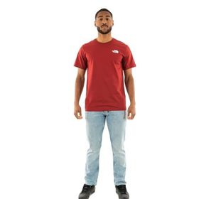 The North Face NF0A87NP0UZ1 M S-S Redbox Tee Gri Erkek T-shirt