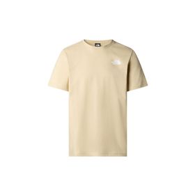 The North Face NF0A87NP3X41 M S-S Redbox Tee Bej Erkek T-shirt