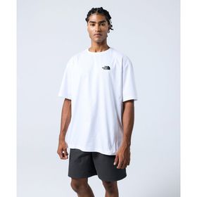 The North Face NF0A87NRFN41-001 Beyaz M S/S Essential Oversize Tee Erkek Tişört