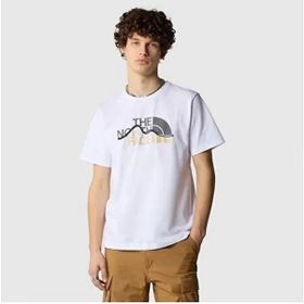The North Face NF0A87NTFN41 Beyaz Erkek T-shirt
