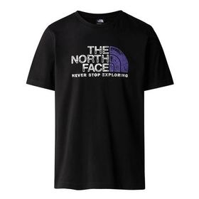 The North Face NF0A87NWJK31 M S/S Rust 2 TEE Siyah Erkek T-Shirt