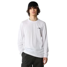 The North Face NF0A87QNFN41 M L-S Simple Dome Tee Beyaz Erkek T-shirt