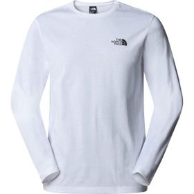 The North Face NF0A87QNFN41 M L-S Simple Dome Tee Beyaz Erkek T-shirt