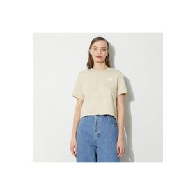The North Face NF0A87U43X41 Bej Kadın T-shirt