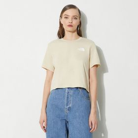 The North Face NF0A87U43X41 Bej Kadın T-shirt