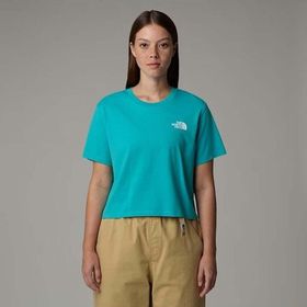 The North Face Nf0A87U4E6F1 W Sımple Dome Cropped Relaxed Tee Kadın Tişört