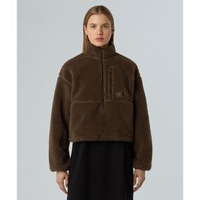 The North Face NF0A88ZC1OI1-001 Kahverengi W Extreme Pile 2 Pullover Kadın Polar