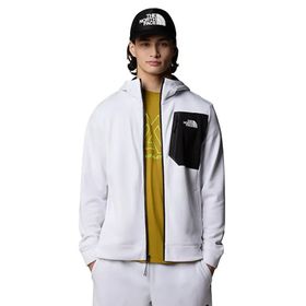 The North Face NF0A893QLA91 Beyaz M Ma Fz Fleece Erkek Günlük Ceket