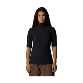 The North Face NF0A89C3JK31 Siyah W S/s Mock Neck Slim Tee Kadın Outdoor Tişörtü