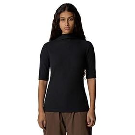 The North Face NF0A89C3JK31 Siyah W S/s Mock Neck Slim Tee Kadın Outdoor Tişörtü