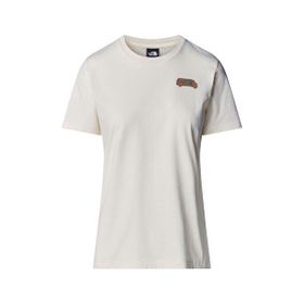 The North Face NF0A89C3QLI1 Beyaz W Ss Outdoor Graphic Tee Kadın Outdoor Tişörtü
