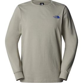 The North Face NF0A89DR1I41 L-S Topographıc Gri Erkek T-shirt
