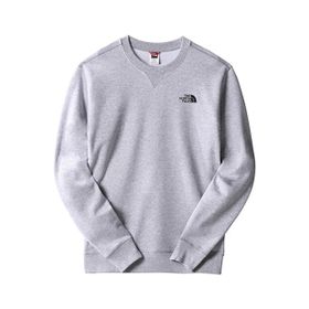 The North Face NF0A89FBDYY1 Sımple Dome Crew Gri Erkek Sweatshirt