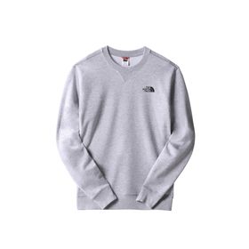 The North Face NF0A89FBDYY1 Sımple Dome Crew Gri Erkek Sweatshirt