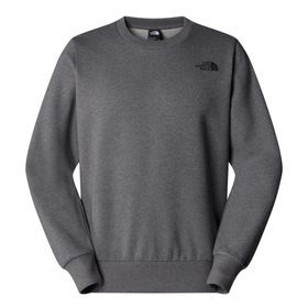 The North Face NF0A89FBDYY1 Sımple Dome Crew Gri Erkek Sweatshirt