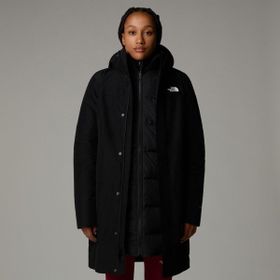 The North Face NF0A89JMJK31 Siyah Çift Taraflı W Suzanne Triclimate 2.0 Kadın Outdoor Mont