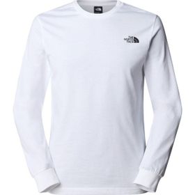 The North Face NF0A8A6FFN41 L-S Easy Beyaz Erkek T-shirt
