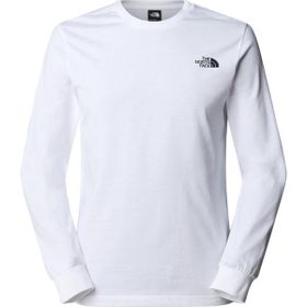 The North Face NF0A8A6FFN41 L-S Easy Beyaz Erkek T-shirt