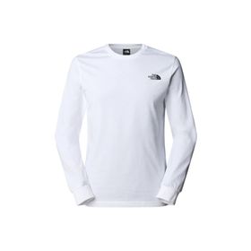 The North Face NF0A8A6FFN41 L-S Easy Beyaz Erkek T-shirt