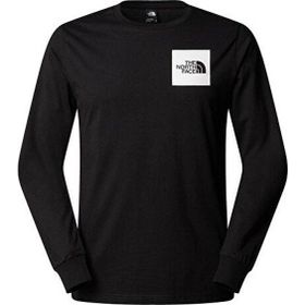 The North Face NF0A8A6PJK31 Siyah M L/s Fine Tee Erkek Outdoor Tişörtü