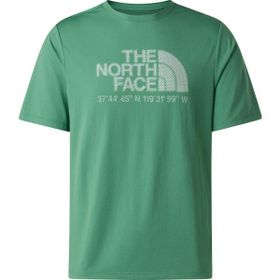 The North Face NF0A8BEJG571 M 24/7 S/S Tee Logo Graphıc Reg Yeşil Erkek Tişört