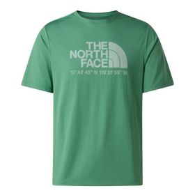 The North Face NF0A8BEJG571 M 24/7 S/S Tee Logo Graphıc Reg Yeşil Erkek Tişört