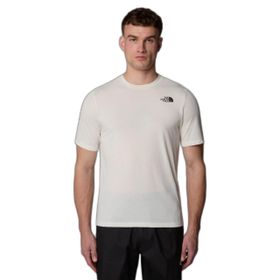 The North Face NF0A8BQWQLI1 FOUNDATION MOUNTAINS FACES Beyaz Erkek Tişört