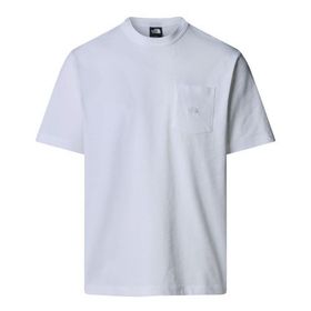 The North Face NF0A8C3PFN41 SS DOME RELAXED POCKET Beyaz Erkek Tişört