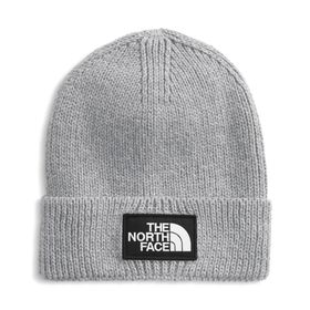 The North Face NF0A8CHEDYY1 Gri Logo Box Cuffed Unisex Outdoor Bere