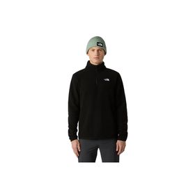 The North Face NF0A8D0QJK31 Glacier Fleece 1/4 Zip Siyah Erkek Outdoor Polar