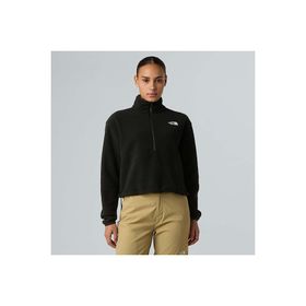 The North Face NF0A8D2CJK31 Siyah Glacier Fleece 1/2 Zip Short Kadın Outdoor Polar