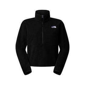The North Face NF0A8D2CJK31 Siyah Glacier Fleece 1/2 Zip Short Kadın Outdoor Polar