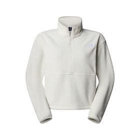 The North Face NF0A8D2CQLI1 Beyaz Glacier Fleece 1/2 Zip Short Kadın Outdoor Polar
