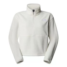 The North Face NF0A8D2CQLI1 Beyaz Glacier Fleece 1/2 Zip Short Kadın Outdoor Polar