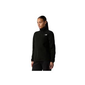 The North Face NF0A8D2JJK31 Siyah Glacier Fleece 1/4 Zip Kadın Outdoor Polar