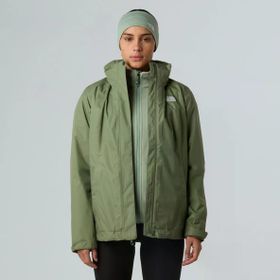 The North Face NF0A8E02D0I1 Yeşil Evolve II Triclimate Kadın Outdoor Mont