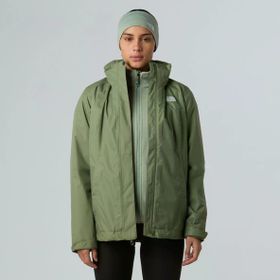 The North Face NF0A8E02D0I1 Yeşil Evolve II Triclimate Kadın Outdoor Mont