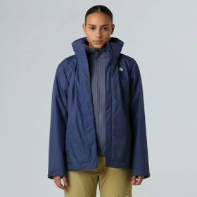The North Face NF0A8E02E1I1 Mavi Evolve II Triclimate Kadın Outdoor Mont