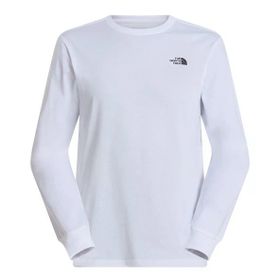 The North Face NF0A8EU3FN41 M Evolutıon Sımple Dome Regular Long Sle Beyaz Erkek Tişört
