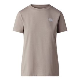 The North Face NF0A8FX72MB1 Gri W Evolution Simple Dome Slm Kadın Outdoor Tişörtü