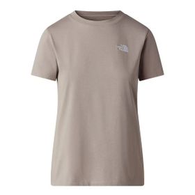 The North Face NF0A8FX72MB1 Gri W Evolution Simple Dome Slm Kadın Outdoor Tişörtü