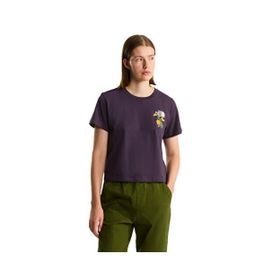 The North Face NF0A8G9QG5O1 Mor W Flora Embro Regular Kadın Outdoor Tişörtü