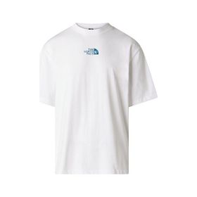 The North Face NF0A8G9UFN41 Beyaz M Liquid Logo Oversize Erkek Outdoor Tişörtü