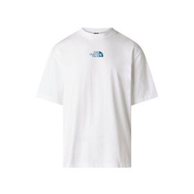 The North Face NF0A8G9UFN41 Beyaz M Liquid Logo Oversize Erkek Outdoor Tişörtü