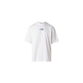 The North Face NF0A8G9UFN41 Beyaz M Liquid Logo Oversize Erkek Outdoor Tişörtü