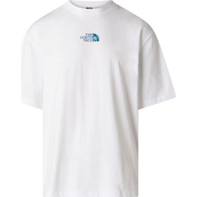 The North Face NF0A8G9UFN41 M Lıquıd Logo Oversıze Short Sleeve Tee Beyaz Erkek Tişört