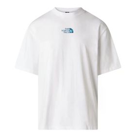 The North Face NF0A8G9UFN41 M Lıquıd Logo Oversıze Short Sleeve Tee Beyaz Erkek Tişört